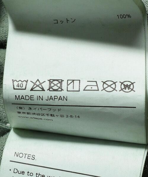 WTAPS(ダブルタップス)の「<WTAPS(ダブルタップス)> THOR/Tシャツ■■■(Tシャツ/カットソー・メンズ・ブラック/オリーブ/ベージュ・M/S/L)」の8枚目の写真