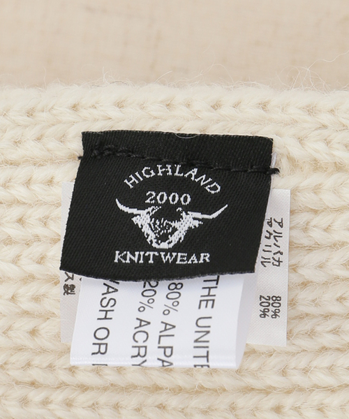 HIGHLAND 2000(ハイランドトゥーサウザンド)の「【HIGHLAND2000 / ハイランド2000 】セーラーカラー(ニット/セーター・レディース・ホワイト/ブラック・FREE)」の6枚目の写真