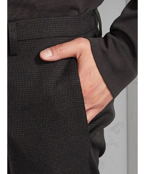 Perfect Suit FActory(パーフェクトスーツファクトリー)の「PSFAグッドビズスラックス千鳥(スラックス・メンズ・チャコールグレー/ネイビー・79/82/85/76/88)」の13枚目の写真