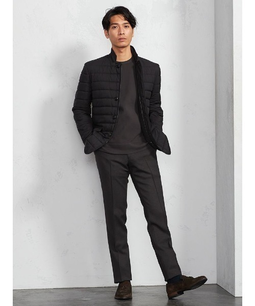 Perfect Suit FActory(パーフェクトスーツファクトリー)の「PSFAグッドビズスラックス千鳥(スラックス・メンズ・チャコールグレー/ネイビー・79/82/85/76/88)」の15枚目の写真