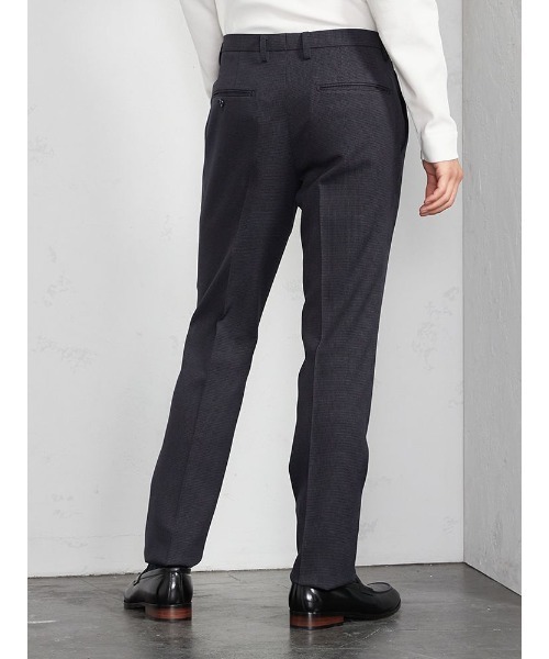 Perfect Suit FActory(パーフェクトスーツファクトリー)の「PSFAグッドビズスラックス千鳥(スラックス・メンズ・チャコールグレー/ネイビー・79/82/85/76/88)」の16枚目の写真