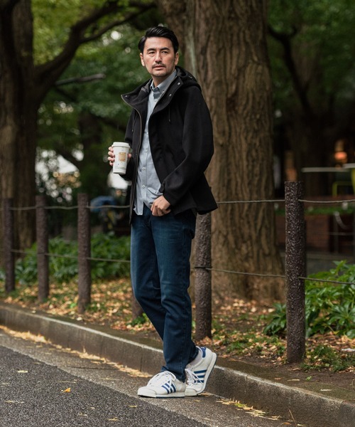 BLUE STANDARD/ブルースタンダード】ストレッチ 軽量 テック 防寒 