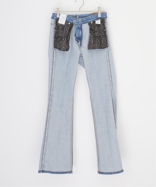 SOMETHING（サムシング）の「【SOMETHING/サムシング】lisa flare（デニムパンツ・レディース・ライトブルー・38/36）」の15枚目の写真