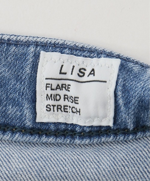 SOMETHING（サムシング）の「【SOMETHING/サムシング】lisa flare（デニムパンツ・レディース・ライトブルー・38/36）」の10枚目の写真