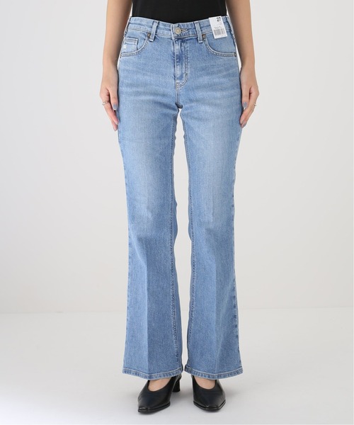 SOMETHING（サムシング）の「【SOMETHING/サムシング】lisa flare（デニムパンツ・レディース・ライトブルー・38/36）」の5枚目の写真