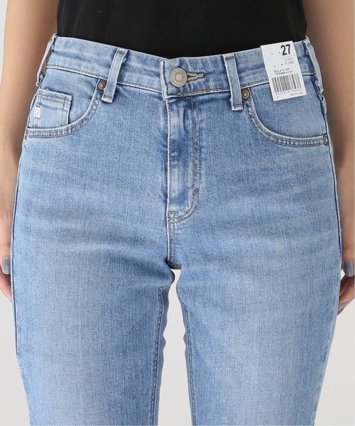 SOMETHING（サムシング）の「【SOMETHING/サムシング】lisa flare（デニムパンツ・レディース・ライトブルー・38/36）」の7枚目の写真