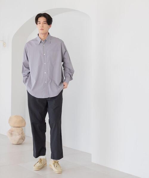 CITEN（シテン）の「＜CITEN（シテン）＞コットンナイロン ベルテッド タックパンツ（その他パンツ・メンズ・ブラック/オリーブ・M/L）」の14枚目の写真