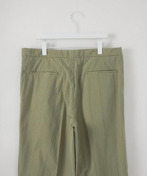 CITEN（シテン）の「＜CITEN（シテン）＞コットンナイロン ベルテッド タックパンツ（その他パンツ・メンズ・ブラック/オリーブ・M/L）」の9枚目の写真