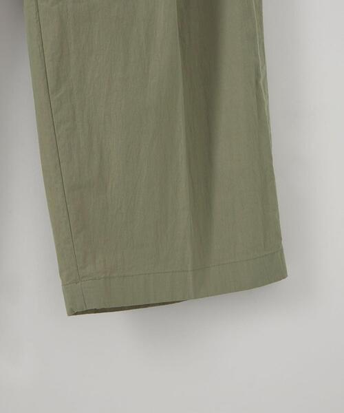 CITEN（シテン）の「＜CITEN（シテン）＞コットンナイロン ベルテッド タックパンツ（その他パンツ・メンズ・ブラック/オリーブ・M/L）」の11枚目の写真