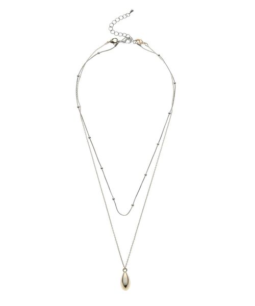 MERCURYDUO（マーキュリーデュオ）の「3WAYミックスチェーンネックレス（ネックレス・レディース・その他1・FREE）」の5枚目の写真