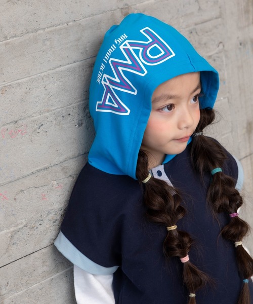 RAGMART（ラグマート）の「ストレッチ裏毛フーディベスト（スウェット・キッズ・グレー/ネイビー・130cm/110cm/100cm/120cm）」の7枚目の写真