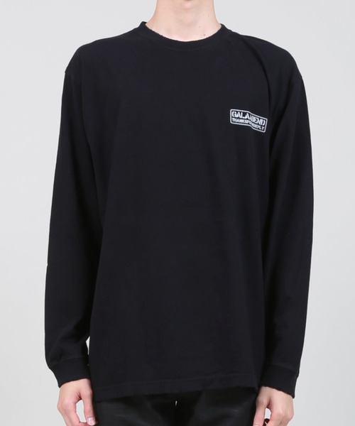 GalaabenD(ガラアーベント)の「ダメージロングスリーブTシャツ(Tシャツ/カットソー・メンズ・ホワイト/ブラック・M/L)」の7枚目の写真