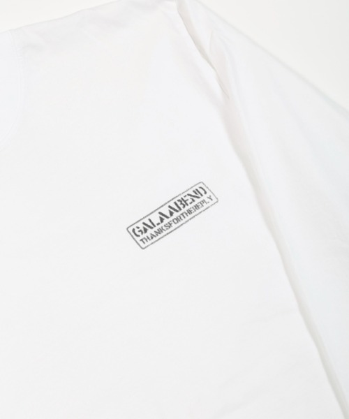 GalaabenD(ガラアーベント)の「ダメージロングスリーブTシャツ(Tシャツ/カットソー・メンズ・ホワイト/ブラック・M/L)」の14枚目の写真