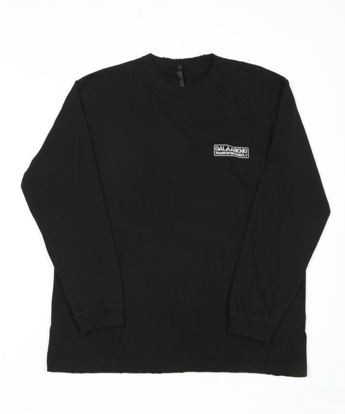 GalaabenD(ガラアーベント)の「ダメージロングスリーブTシャツ(Tシャツ/カットソー・メンズ・ホワイト/ブラック・M/L)」の15枚目の写真