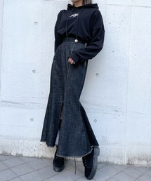 lilLilly | マーメイドデニムロングスカート(デニムスカート)