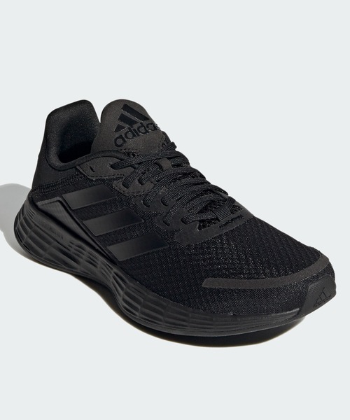 adidas（アディダス）の「デュラモ SL [Duramo SL]  / アディダス adidas（スニーカー・キッズ・ブラック/ブラック×ブラック/ピンク・22.5cm/23.5cm/18cm/23.0cm/24.0cm/22.0cm/19.0cm/20.0cm/21.0cm/25.0cm/24.5cm/17.0cm）」の2枚目の写真