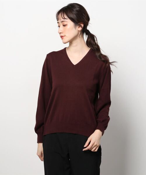 ニット BANANA REPUBLIC FACTORY STORE　　リブ エアリーセーター レディース