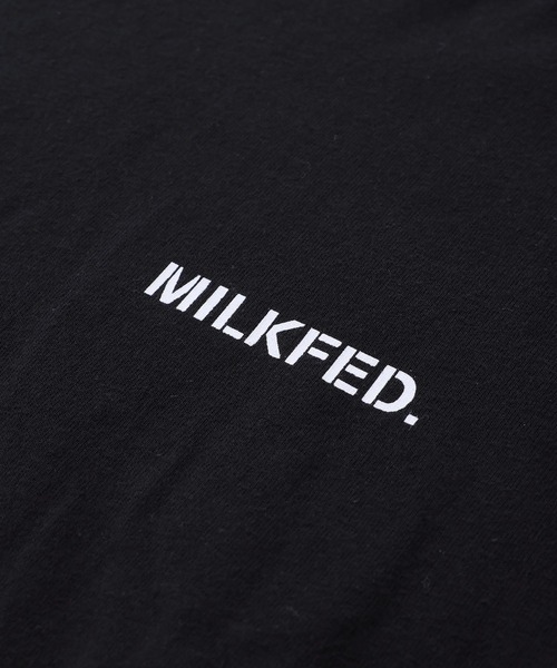 MILKFED.(ミルクフェド)の「BASIC STENCIL WIDE L/S TEE(Tシャツ/カットソー・レディース・ホワイト/ライトブルー/ブラック/ベージュ/グレー/ライトピンク・ONE SIZE)」の11枚目の写真