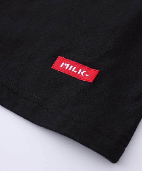 MILKFED.(ミルクフェド)の「BASIC STENCIL WIDE L/S TEE(Tシャツ/カットソー・レディース・ホワイト/ライトブルー/ブラック/ベージュ/グレー/ライトピンク・ONE SIZE)」の8枚目の写真