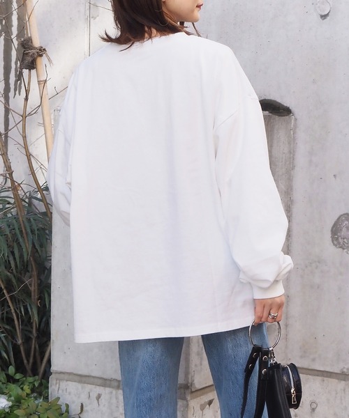 tiptop（ティップトップ）の「アソート刺繍BIGロンT（Tシャツ/カットソー・レディース・オフホワイト/ピンク/ホワイト系その他/ブラック系その他/ホワイト系その他2/ホワイト系その他3・FREE）」の16枚目の写真