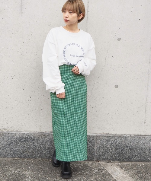 tiptop（ティップトップ）の「アソート刺繍BIGロンT（Tシャツ/カットソー・レディース・オフホワイト/ピンク/ホワイト系その他/ブラック系その他/ホワイト系その他2/ホワイト系その他3・FREE）」の20枚目の写真