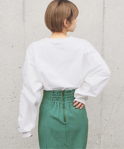 tiptop（ティップトップ）の「アソート刺繍BIGロンT（Tシャツ/カットソー・レディース・オフホワイト/ピンク/ホワイト系その他/ブラック系その他/ホワイト系その他2/ホワイト系その他3・FREE）」の21枚目の写真