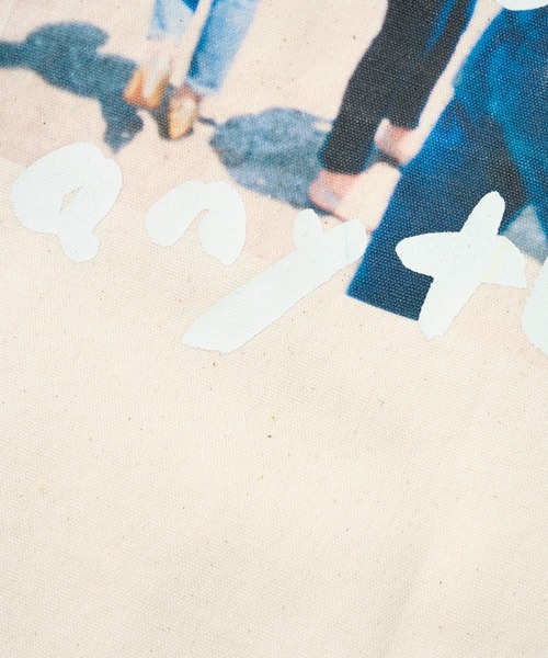 SOMETHING(サムシング)の「【SOMETHING/サムシング】PHOTO TOTE(トートバッグ・レディース・オフホワイト・FREE)」の2枚目の写真