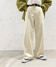 ツイルストレートパンツ【ZOZOTOWN限定アイテム】