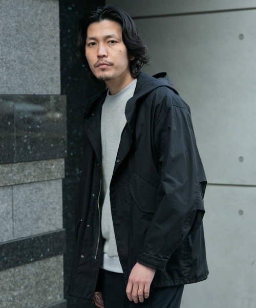 URBAN RESEARCH ROSSO MEN（アーバンリサーチロッソメン）の「『XLサイズあり』クレープカットポンチプルオーバー『セットアップ対応』（スウェット・メンズ・ブラック/ベージュ系その他/ライトグレー/ネイビー・MEDIUM/LARGE/SMALL/X-LARGE）」の22枚目の写真