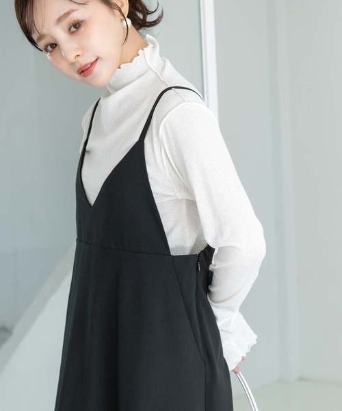 fifth（フィフス）の「バックリボンキャミワンピース（ワンピース・レディース・チャコールグレー/ブラック・S/M）」の9枚目の写真