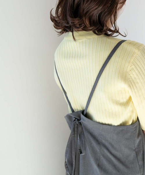 fifth（フィフス）の「バックリボンキャミワンピース（ワンピース・レディース・チャコールグレー/ブラック・S/M）」の18枚目の写真