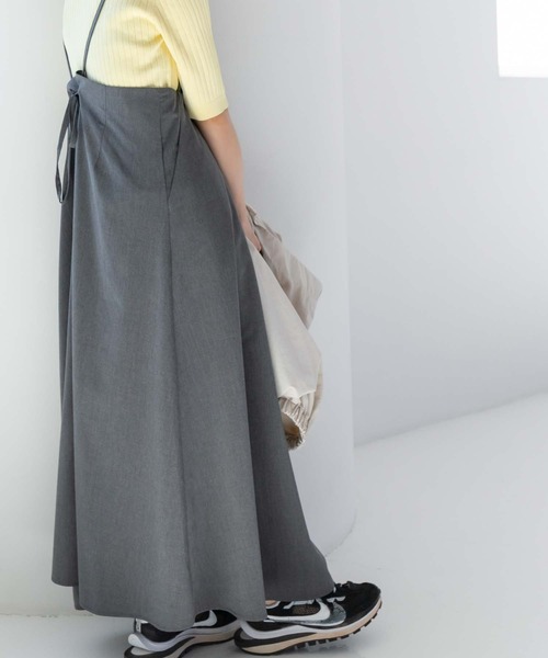 fifth（フィフス）の「バックリボンキャミワンピース（ワンピース・レディース・チャコールグレー/ブラック・S/M）」の14枚目の写真