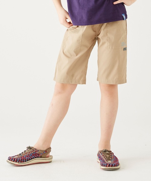 KRIFF MAYER Kid's Collection(クリフメイヤーキッズコレクション)の「さらさらエアーショーツ(その他パンツ・キッズ・ベージュ/パープル/グリーン/カラフル/レンガ/チャコール・120/130/140/150/160/170)」の3枚目の写真