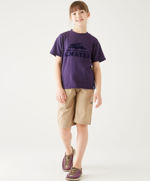 KRIFF MAYER Kid's Collection(クリフメイヤーキッズコレクション)の「さらさらエアーショーツ(その他パンツ・キッズ・ベージュ/パープル/グリーン/カラフル/レンガ/チャコール・120/130/140/150/160/170)」の8枚目の写真