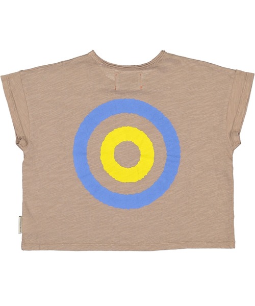 piupiuchick(ピュウピュウチック)の「piupiuchick / 胸ポケット ドロップショルダーTシャツ(Tシャツ/カットソー・キッズ・ベージュ・4Y/6Y/8Y/10Y)」の3枚目の写真