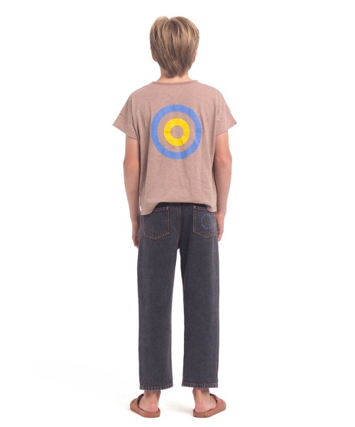 piupiuchick(ピュウピュウチック)の「piupiuchick / 胸ポケット ドロップショルダーTシャツ(Tシャツ/カットソー・キッズ・ベージュ・4Y/6Y/8Y/10Y)」の5枚目の写真