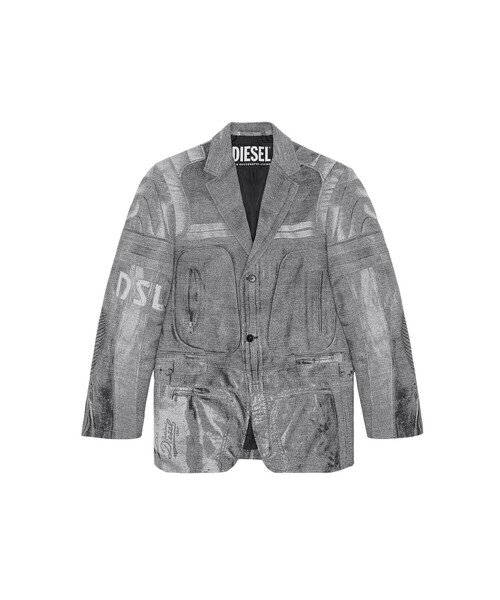 DIESEL（ディーゼル）の「メンズ ジャケット シルクウール