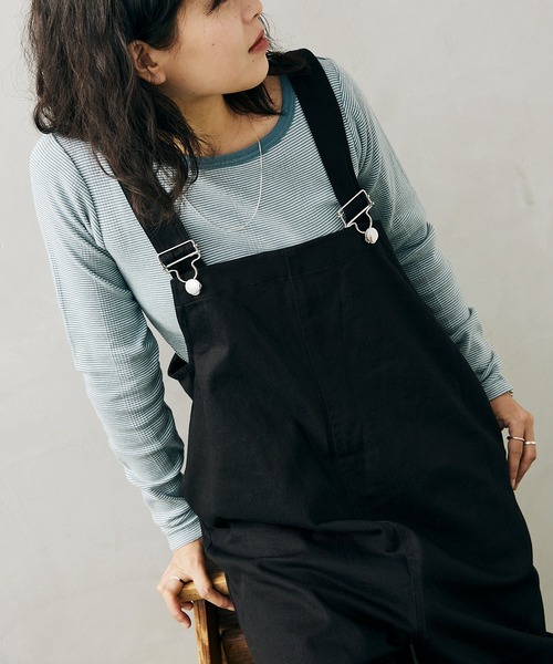 JOURNAL STANDARD relume（ジャーナルスタンダード　レリューム）の「CALIFORNIA OVERALL / オーバーオール（サロペット/オーバーオール・メンズ・ブルー/ブラック/グレー・MEDIUM/LARGE）」の4枚目の写真