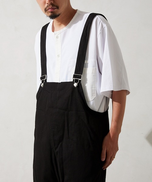 JOURNAL STANDARD relume（ジャーナルスタンダード　レリューム）の「CALIFORNIA OVERALL / オーバーオール（サロペット/オーバーオール・メンズ・ブルー/ブラック/グレー・MEDIUM/LARGE）」の12枚目の写真