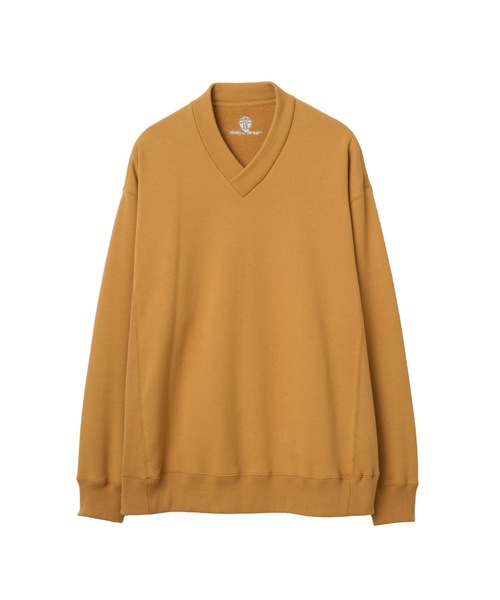 和ROBE(ワローブ)の「和ROBE / JUBAN WIDE SWEAT(スウェット・メンズ・ブラック/グレー/スモークピンク/プラム/グリーン/アイボリー/マスタード・1/2/3)」の22枚目の写真