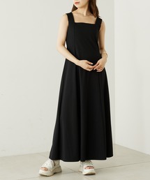 Chico | 【新色追加】バッククロスカットロングタンクワンピース(ワンピース)