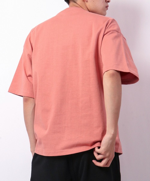 FUNALIVE(ファンアライブ)の「BF2 select ワンポイント刺繍 ビッグシルエットTシャツ(Tシャツ/カットソー・メンズ・ブラック/ベージュ/ピンク/ブルー/ホワイト・LL/M/L)」の17枚目の写真