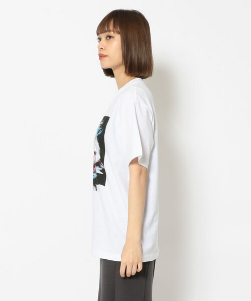 Kare/ME（カーミー）の「Kare/ME（カーミー）MM 5 Tシャツ（Tシャツ/カットソー・レディース・ブラック/ホワイト・LARGE/SMALL/MEDIUM）」の3枚目の写真