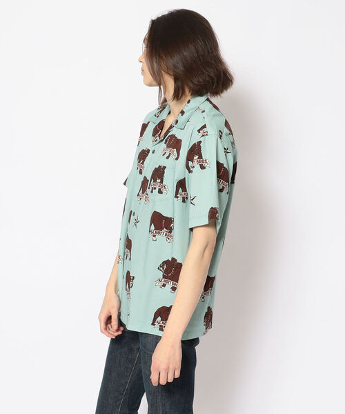 schott（ショット）の「Schott(ショット) ブルドッグ ハワイアンシャツ