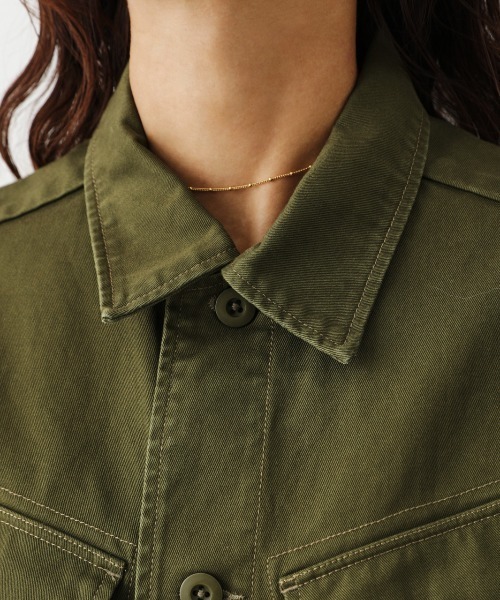 RODEO CROWNS WIDE BOWL（ロデオクラウンズワイドボウル）の「ファティーグルーズベスト（ベスト・レディース・ネイビー/カーキ・FREE）」の11枚目の写真