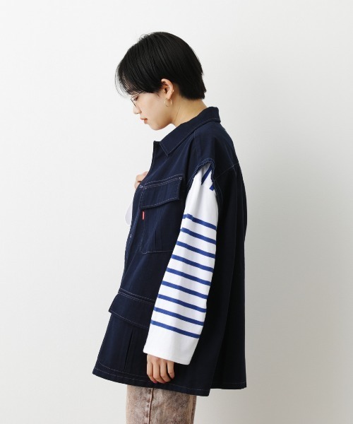 RODEO CROWNS WIDE BOWL（ロデオクラウンズワイドボウル）の「ファティーグルーズベスト（ベスト・レディース・ネイビー/カーキ・FREE）」の18枚目の写真