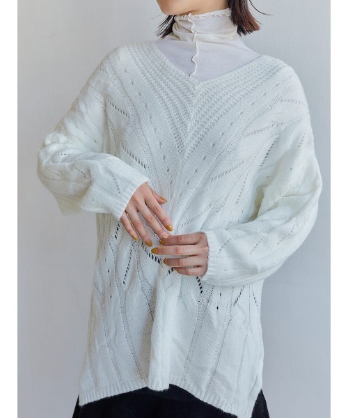 Ayla(アイラ)の「angora mellow tops(その他トップス・レディース・グレー・FREE)」の5枚目の写真