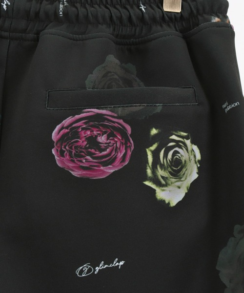 GLIMCLAP（グリムクラップ）の「mp10061-Flower artistic pattern tricot fabric pants  パンツ（その他パンツ・メンズ・ブラック・S/L/M）」の19枚目の写真