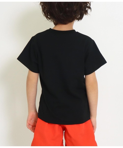 ANAP kids（アナップキッズ）の「吸水速乾サマーワンポイントTシャツ（Tシャツ/カットソー・キッズ・サックスブルー/ブラック/ラベンダー/ベージュ・120cm/130cm/110cm）」の9枚目の写真