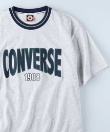【CONVERSE】スニーカーの刺繍ロゴがポイント、プリントＴシャツ